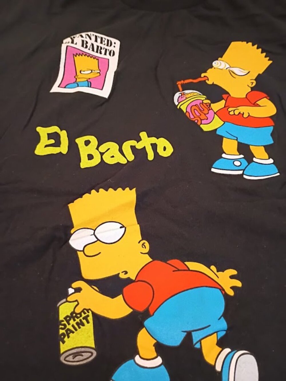Simpsons-EL Barto XL Length 30" Pit to pit 18"